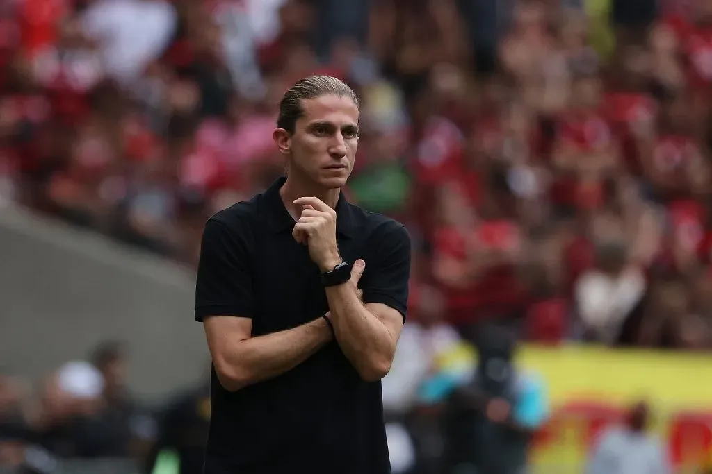 Filipe Luís na partida diante do Vitória (Photo by Wagner Meier/Getty Images)