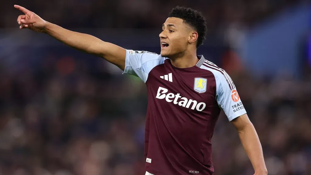 Watkins em jogo do Aston Villa. Foto: Julian Finney/Getty Images
