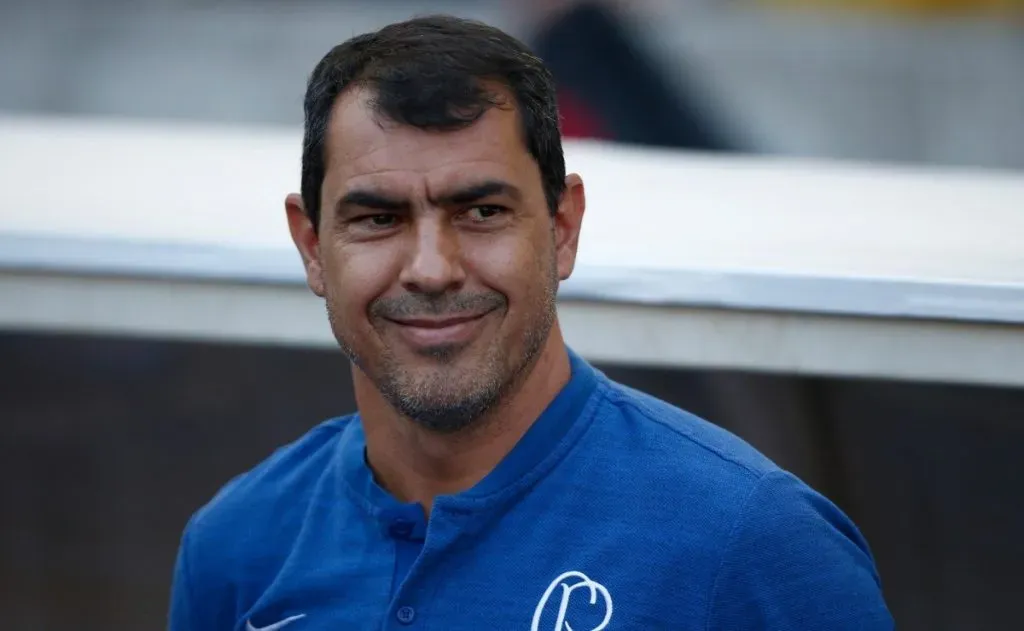 Carille nos tempos de Corinthians. Foto: Getty Images