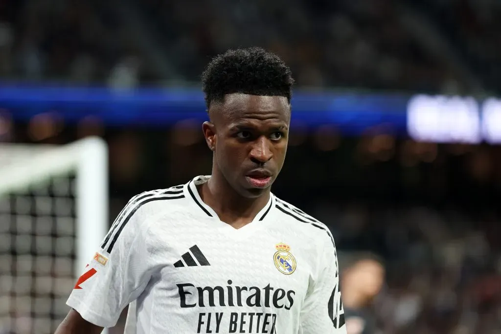 Vinicius Jr vs Bilbao. (Photo by Florencia Tan Jun/Getty Images)
