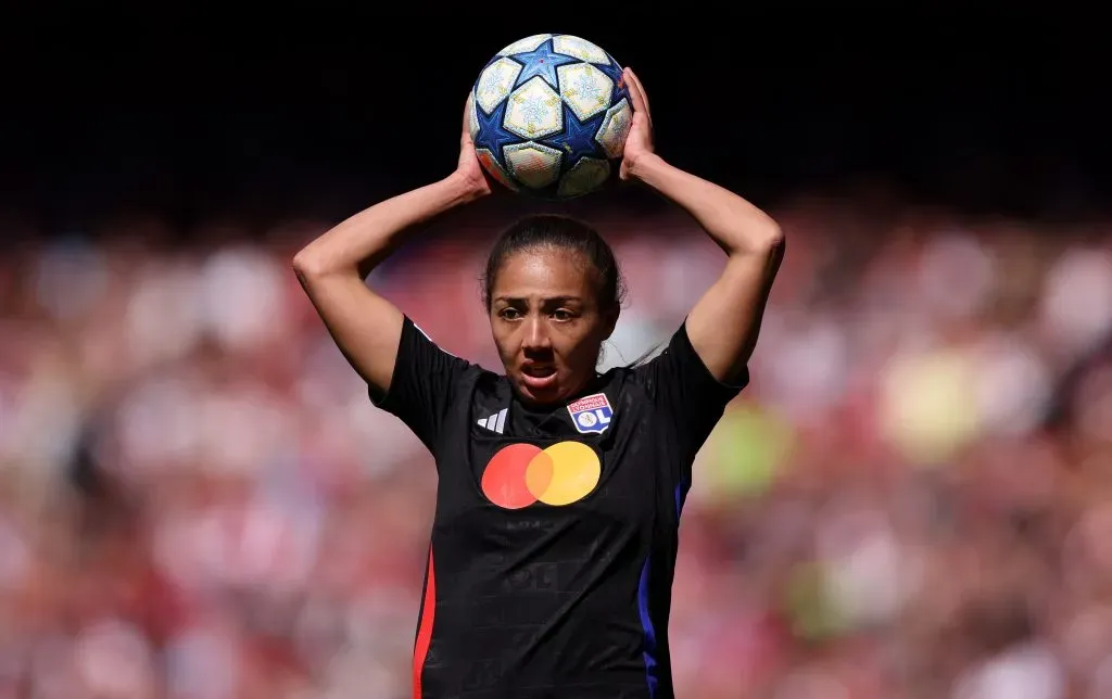 Jogadora do Olympique Lyonnais. (Photo by Paul Harding/Getty Images)