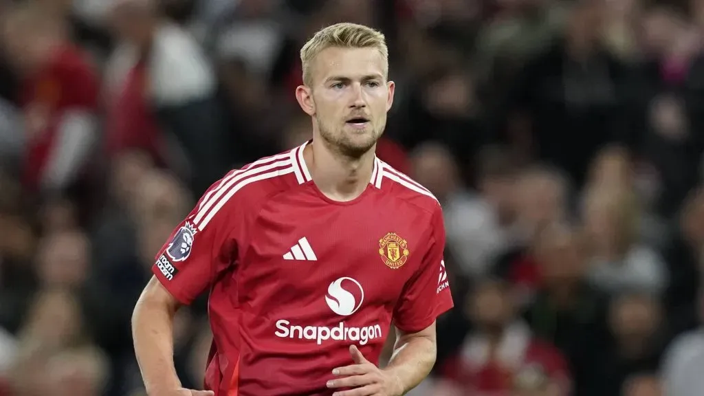 Matthijs De Ligt, zagueiro do Manchester United. (Foto: Andrew Yates/Imago/Sportimage)