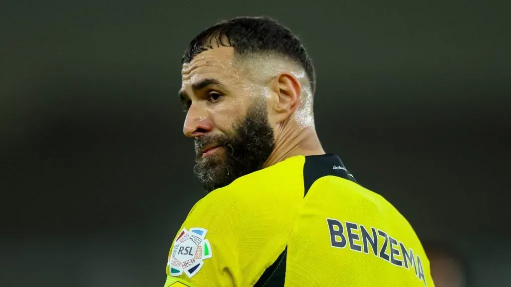 Benzema é o artilheiro do Al-Ittihad no Sauditão. Foto: Yasser Bakhsh/Getty Images