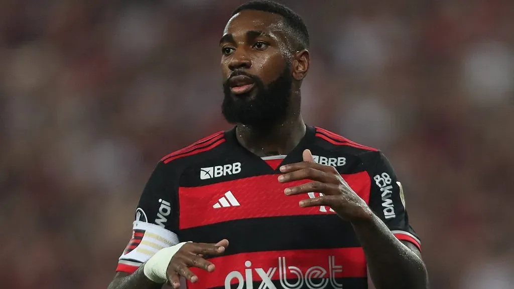 Gerson em campo pelo Flamengo (Photo by Wagner Meier/Getty Images)