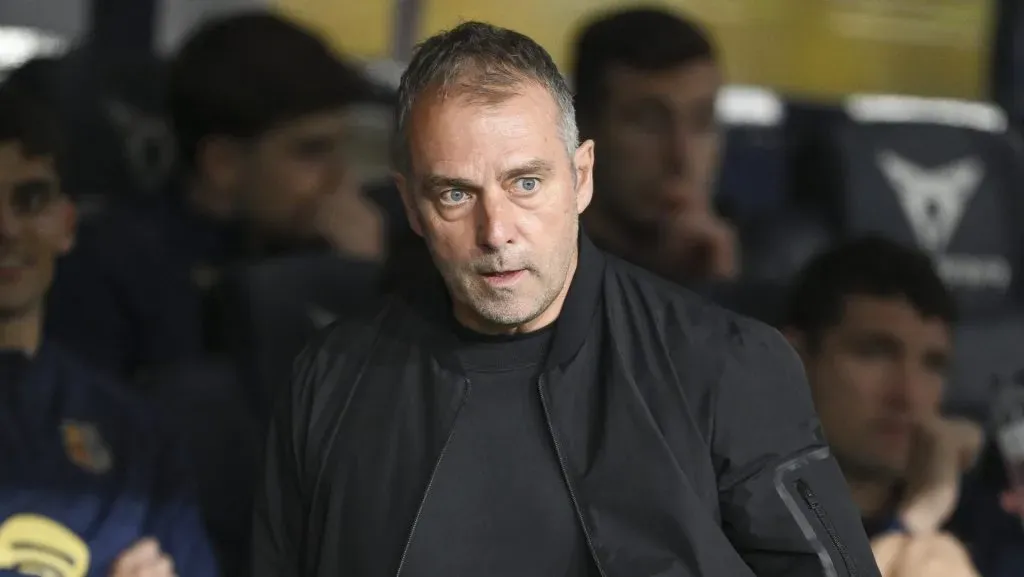 Hansi Flick, treinador do Barcelona