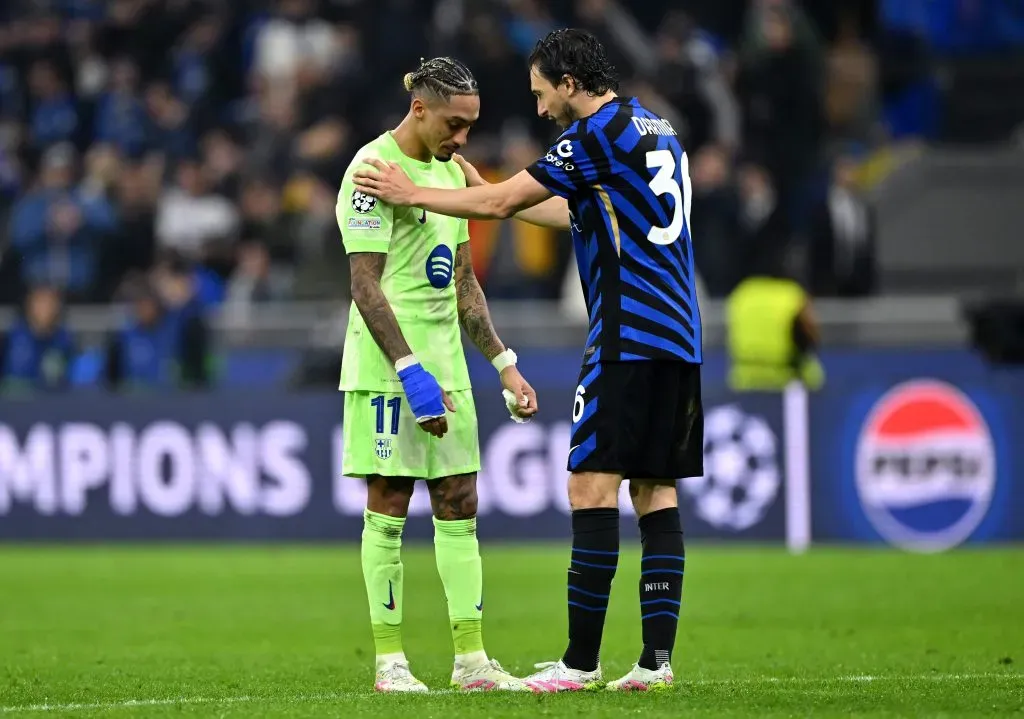 Barcelona caiu para a Inter (Photo by Dan Mullan/Getty Images)