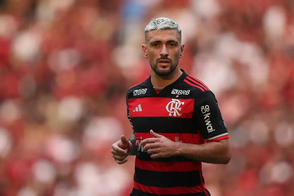 Arrascaeta pelo Flamengo. (Photo by Wagner Meier/Getty Images)