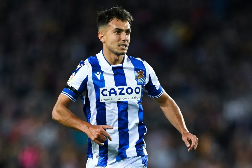 Zubimendi é alvo do Real Madrid. (Photo by David Ramos/Getty Images)