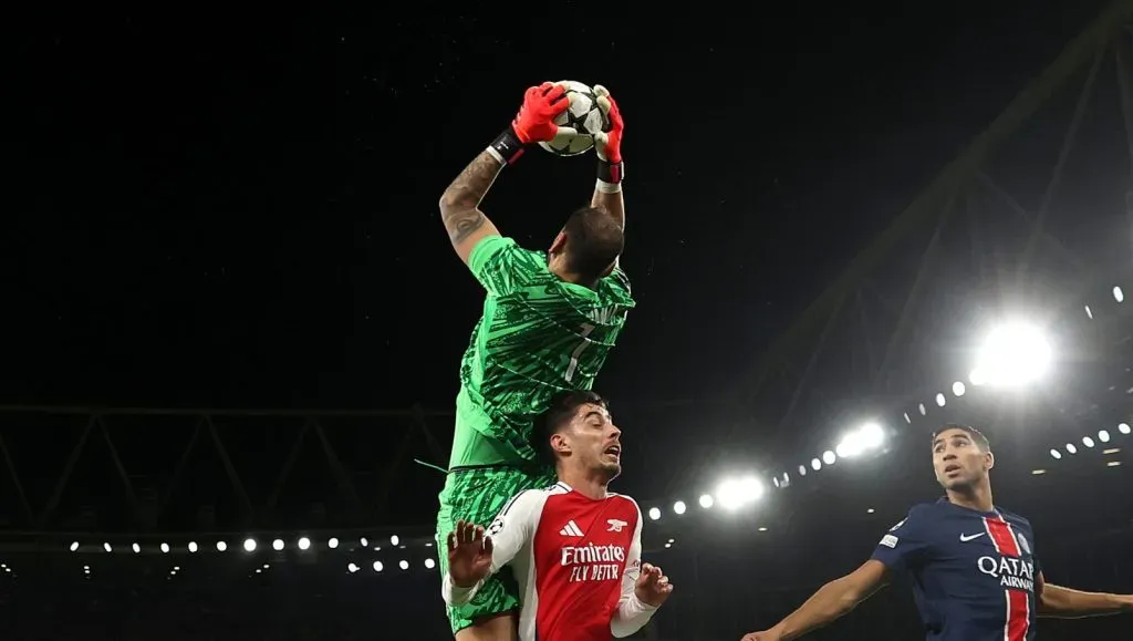 Donnarumma em campo pelo PSG (Julian Finney/Getty Images)