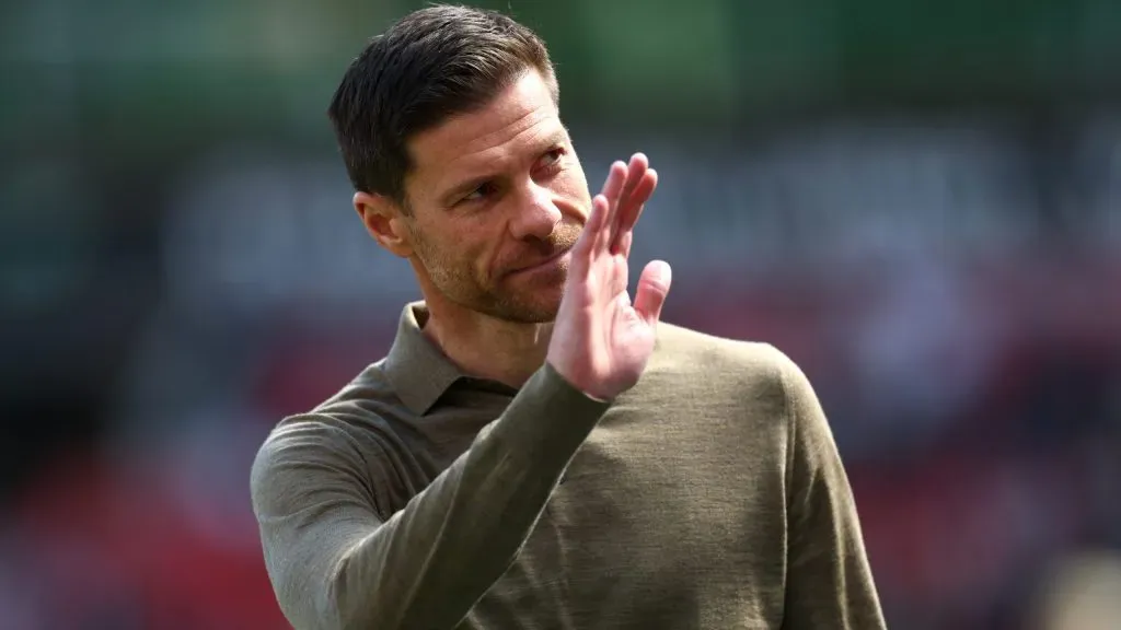 Xabi Alonso deixará o Bayer Leverkusen no final da temporada. Foto: Lars Baron/Getty Images