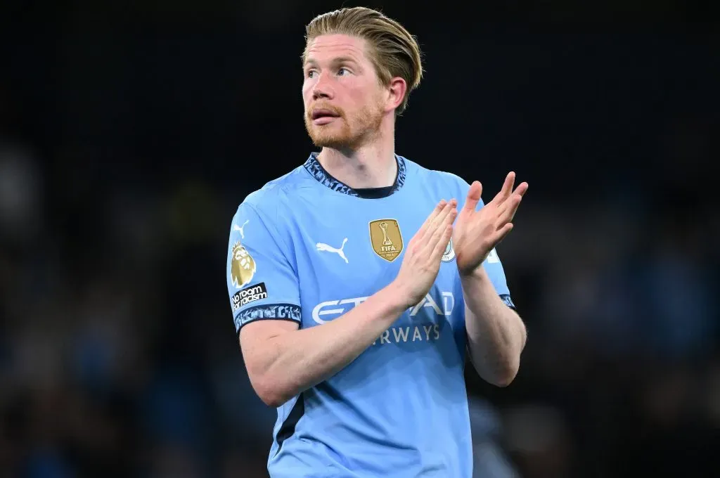 De Bruyne em ação pelo City.