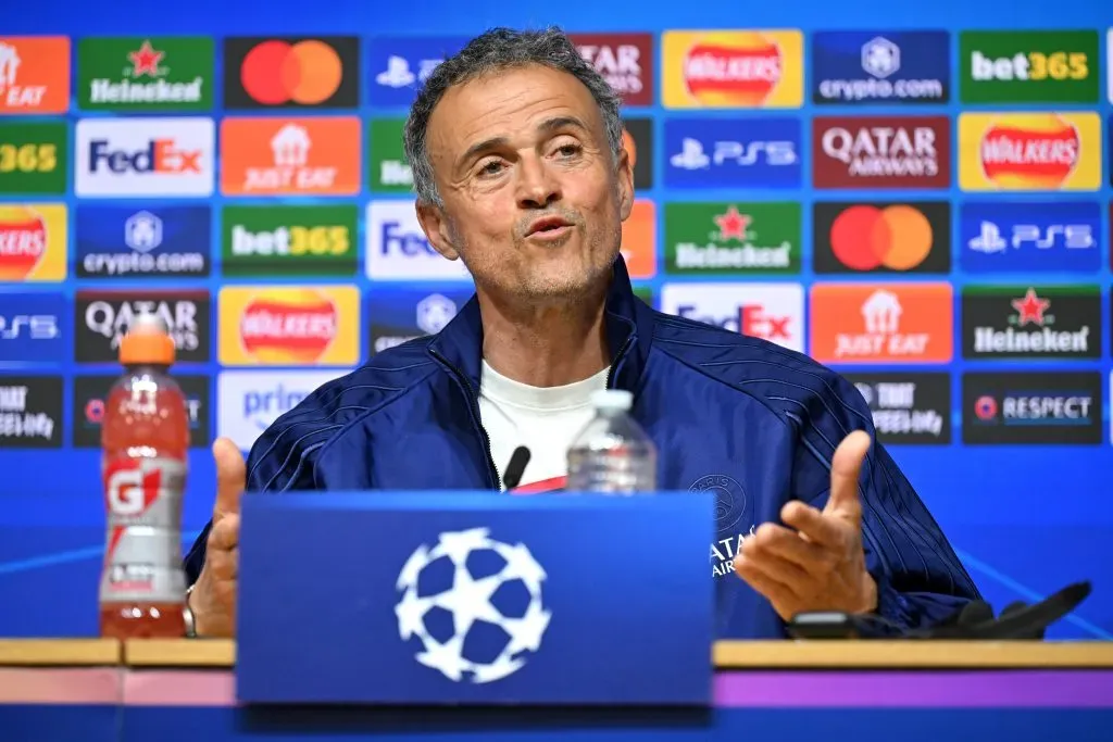 Luis Enrique, técnico do PSG