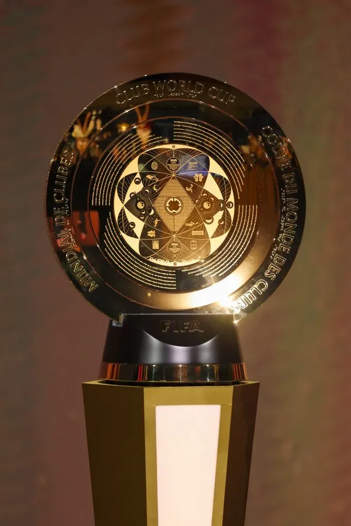 Troféu dourado do Mundial de Clubes