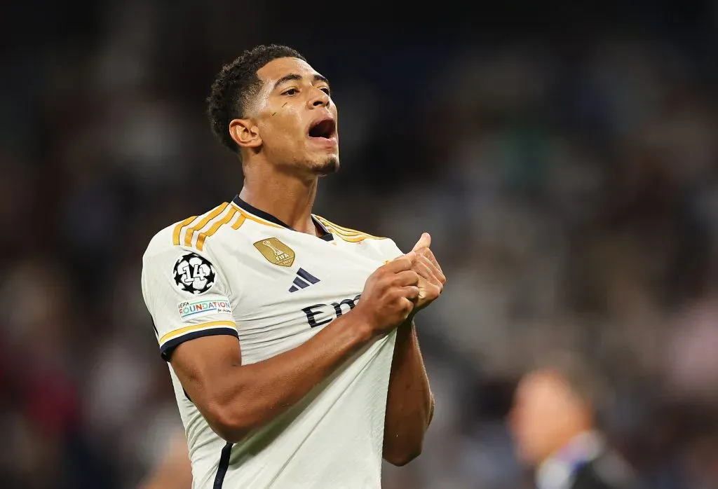 O Real Madrid recusou prontamente, mantendo o jovem como parte vital de seu futuro. (Photo by Florencia Tan Jun/Getty Images)