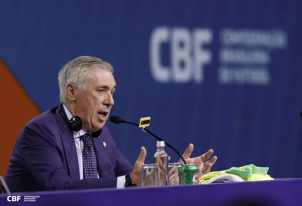 Ancelotti convoca a Seleção Brasileira. Foto: @rafaelribeirorio l CBF