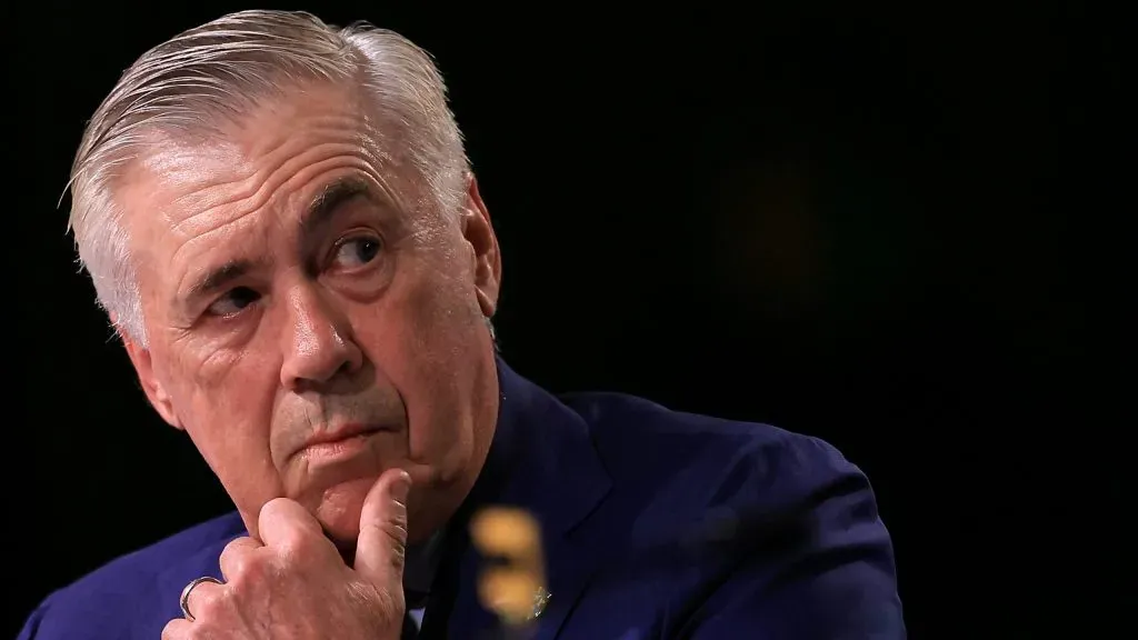 Carlo Ancelotti em sua primeira convocação pela Seleção Brasileira. Foto: Buda Mendes/Getty Images
