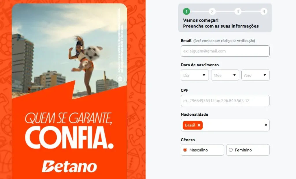 Betano Registro