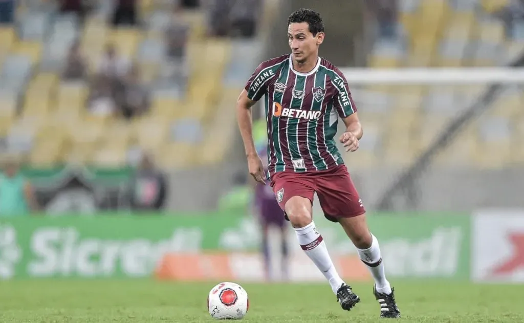 Ganso em ação pelo Fluminense. (Foto: Thiago Ribeiro/AGIF)
