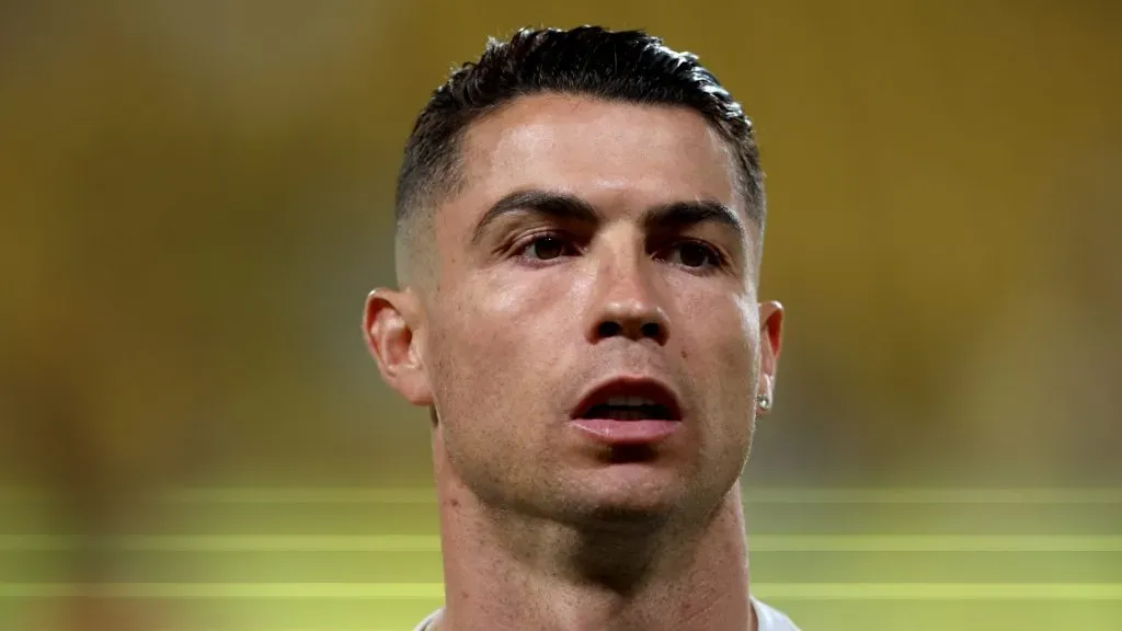Cristiano Ronaldo em ação pelo Al-Nassr. (Photo by Yasser Bakhsh/Getty Images)