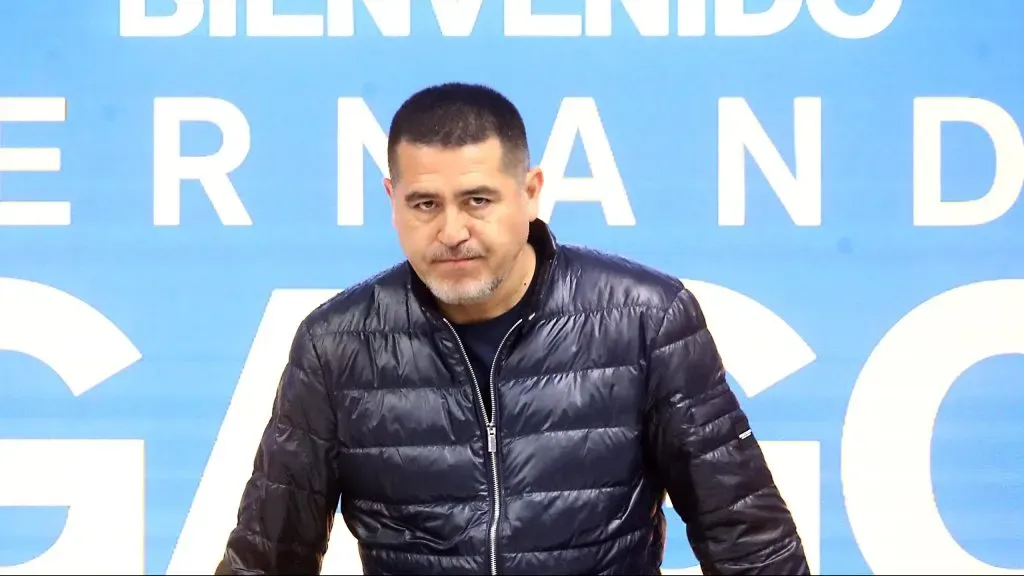 Juan Román Riquelme, presidente do Boca Juniors. Foto: Marcos Brindicci/Getty Images