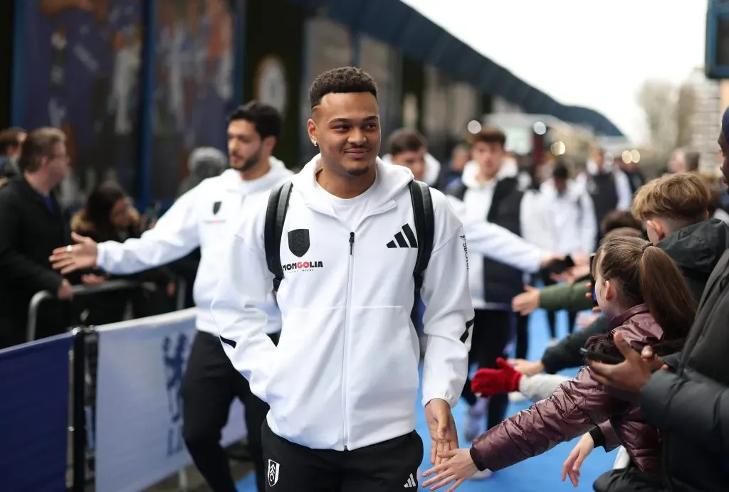 Rodrigo Muniz, atacante do Fulham. Foto: Ryan Pierse/Getty Images