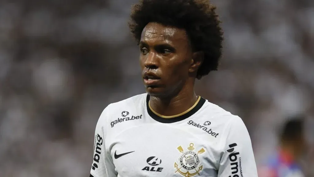 Willian nos tempos de Corinthians
