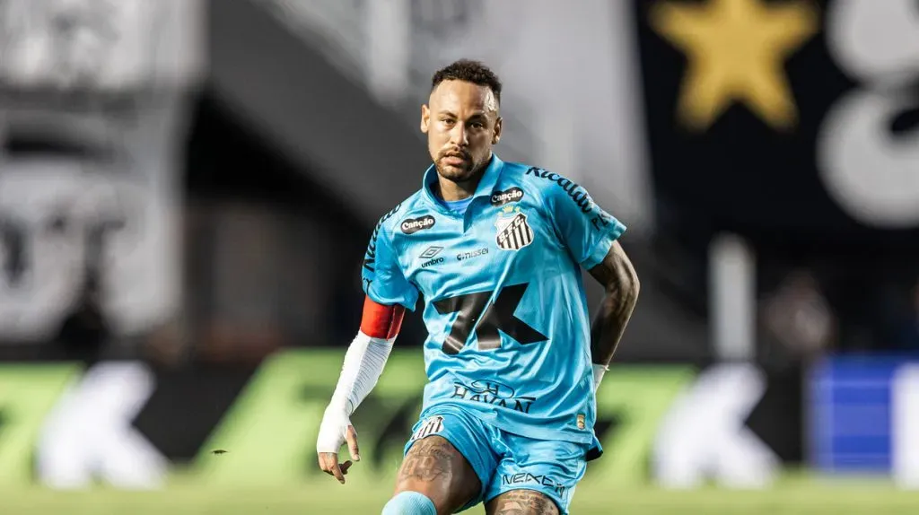 Neymar na Vila Belmiro