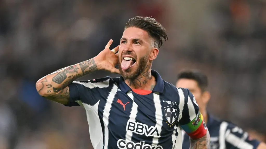 Sergio Ramos atualmente no Monterrey. Foto: Azael Rodriguez/Getty Images