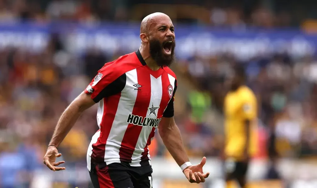 Mbeumo em ação pelo Brentford (Photo by David Rogers/Getty Images)