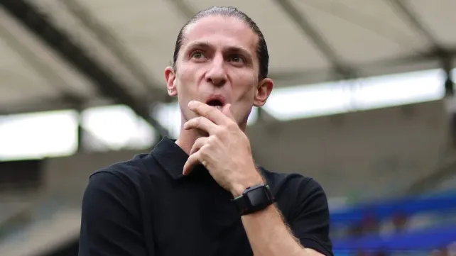 Filipe Luís pelo Flamengo como treinador