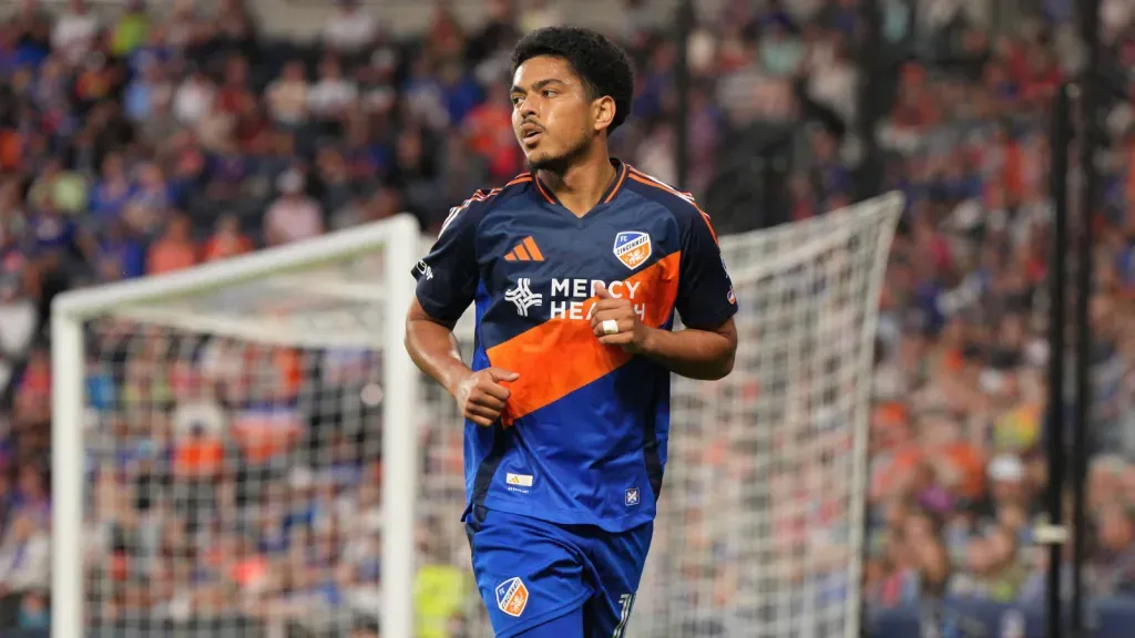 Evander durante partida pelo Cincinnati (Photo by Jeff Dean/Getty Images)