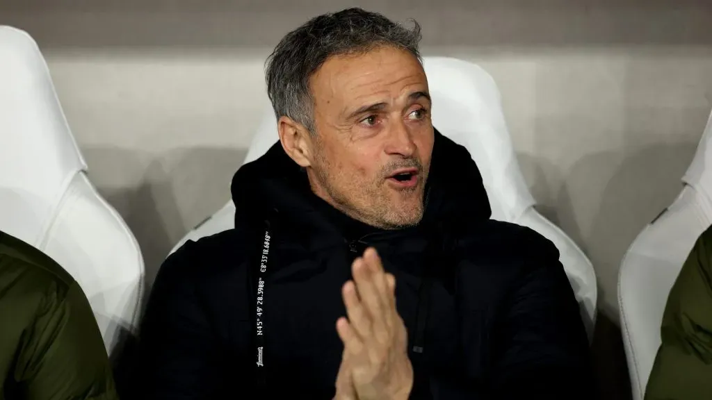 Luis Enrique, treinador do PSG. Foto: Alex Grimm/Getty Images