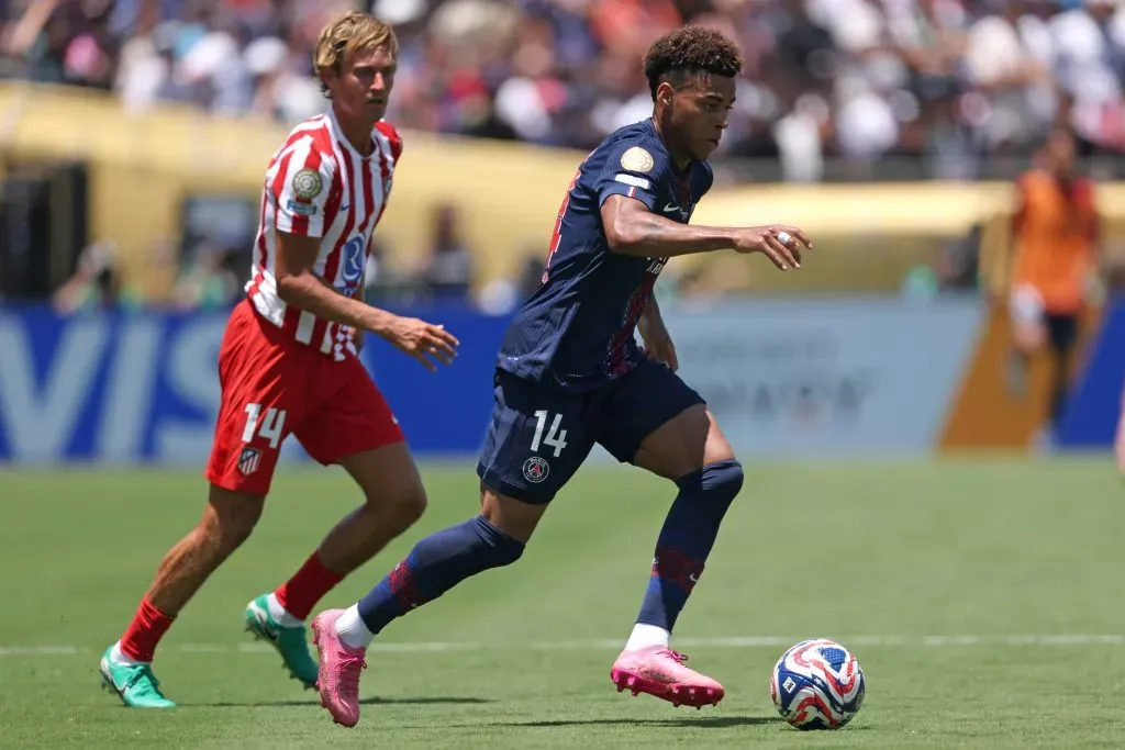 LLorente na partida diante do PSG (Photo by Harry How/Getty Images)