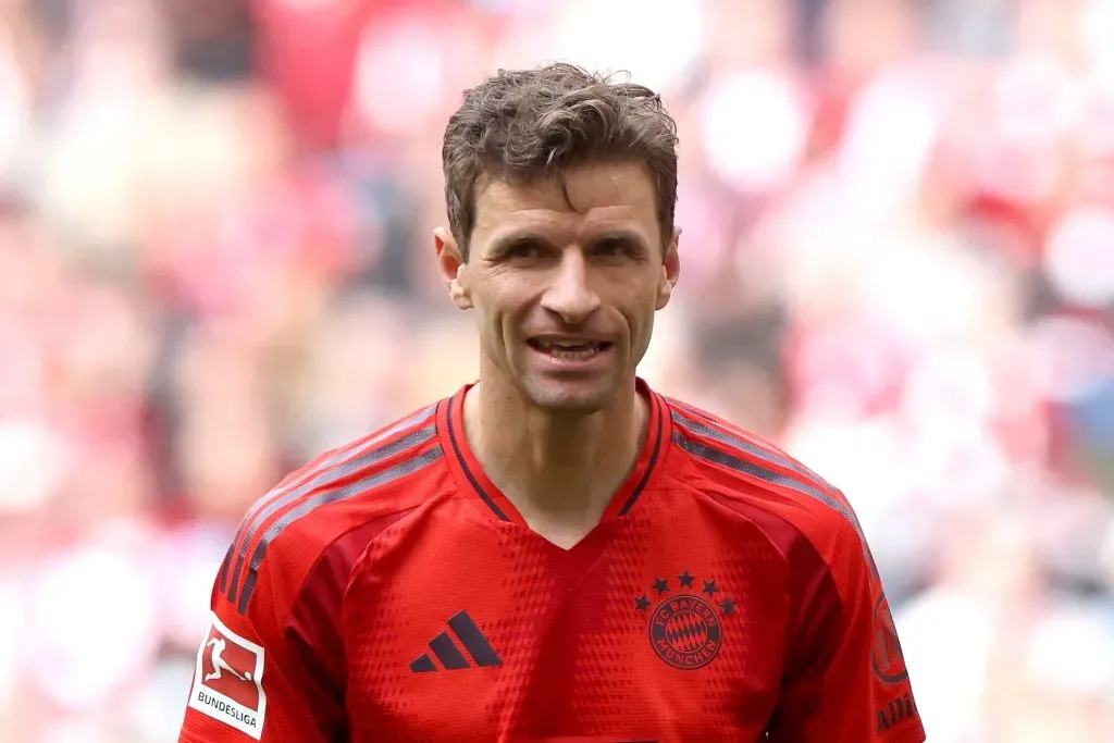 Thomas Müller em campo