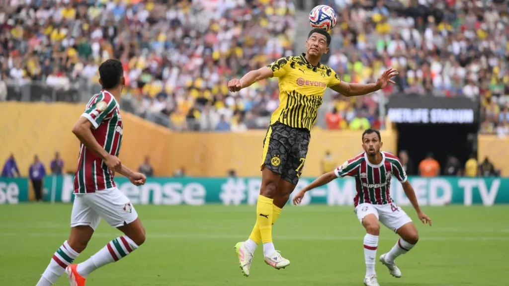 Estreia de Jobe Bellingham pelo Borussia Dortmund. Foto: David Ramos/Getty Images