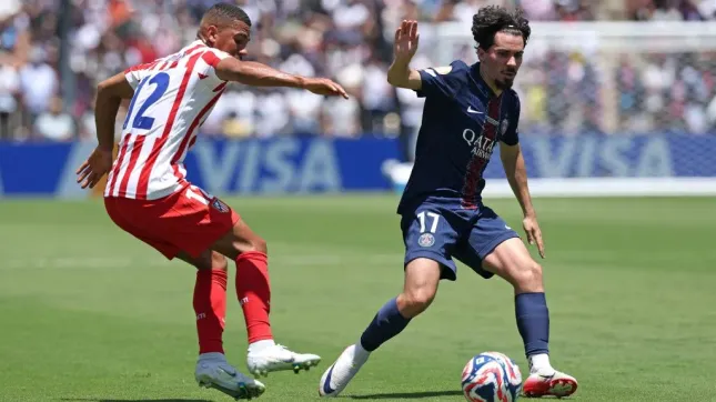 PSG goleou o Atlético de Madrid na partida de estreia do Mundial de Clubes. Foto: Harry How/Getty Images