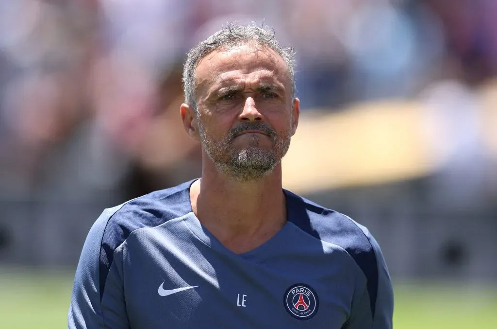 Luis Enrique, técnico do PSG. (Photo by Stu Forster/Getty Images)