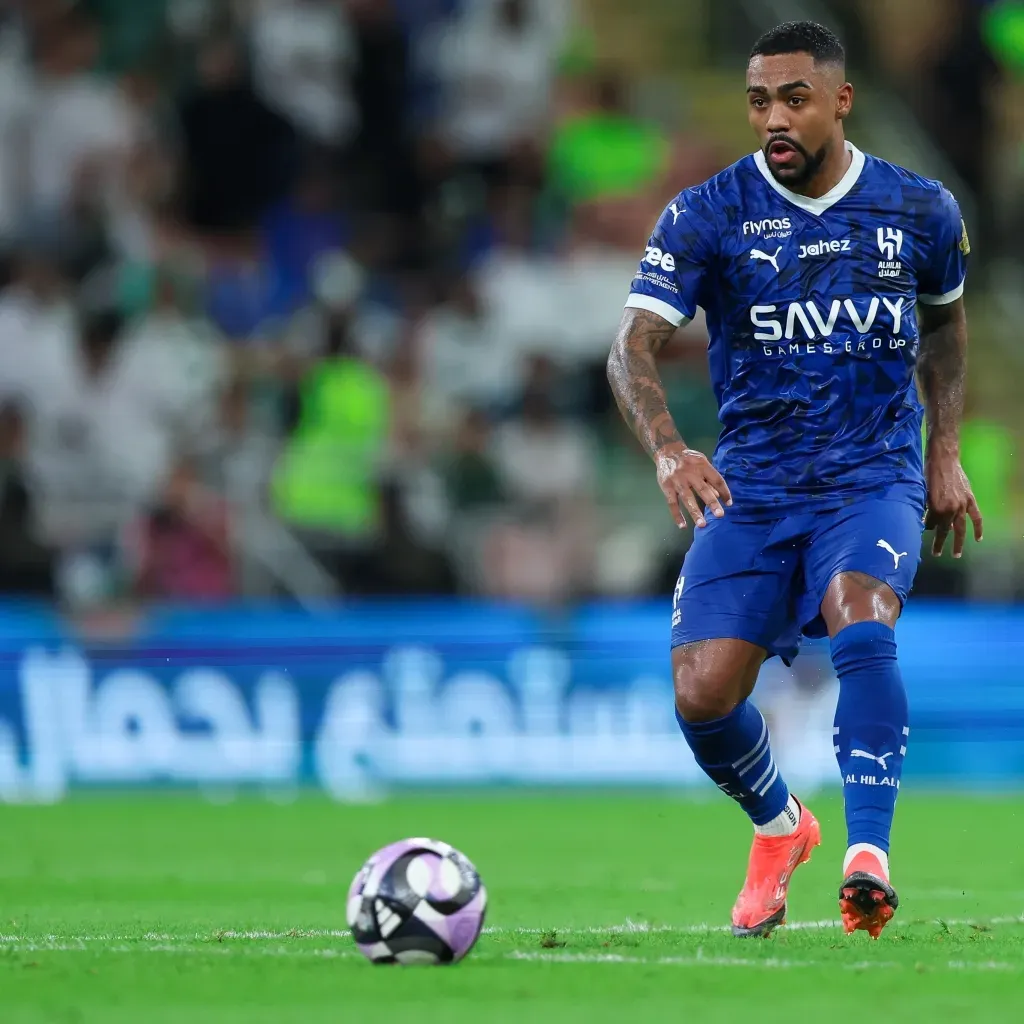 Malcom em ação pelo Al-Hilal (Photo by Yasser Bakhsh/Getty Images)
