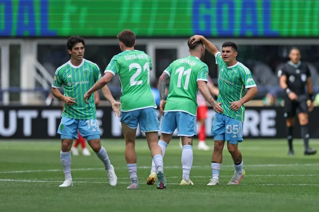 Seattle Sounders, próximo adversário do PSG. (Photo by Buda Mendes/Getty Images)
