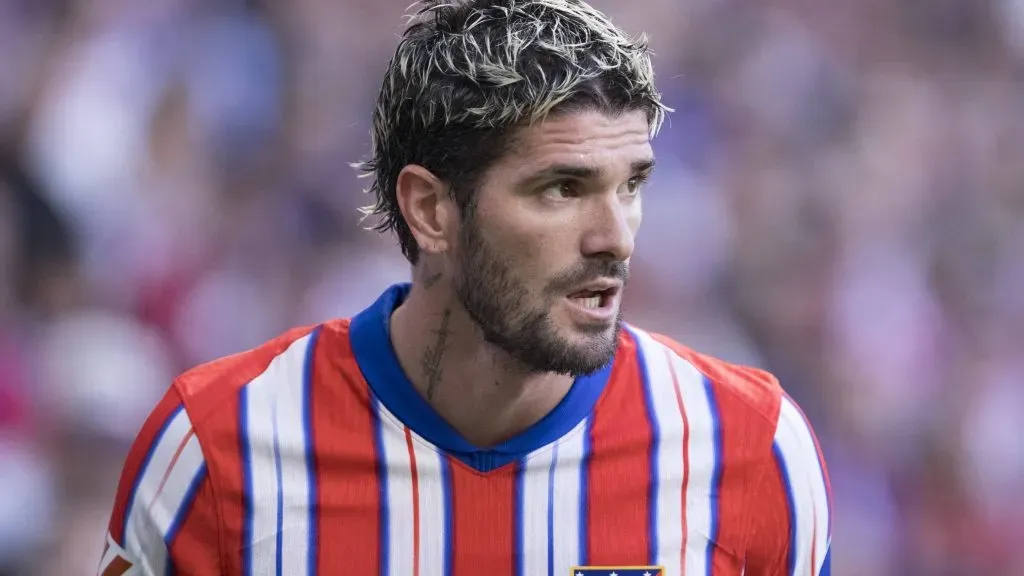 Rodrigo de Paul, do Atlético de Madrid, pode deixar o clube. foto: IMAGO / Guillermo Martinez