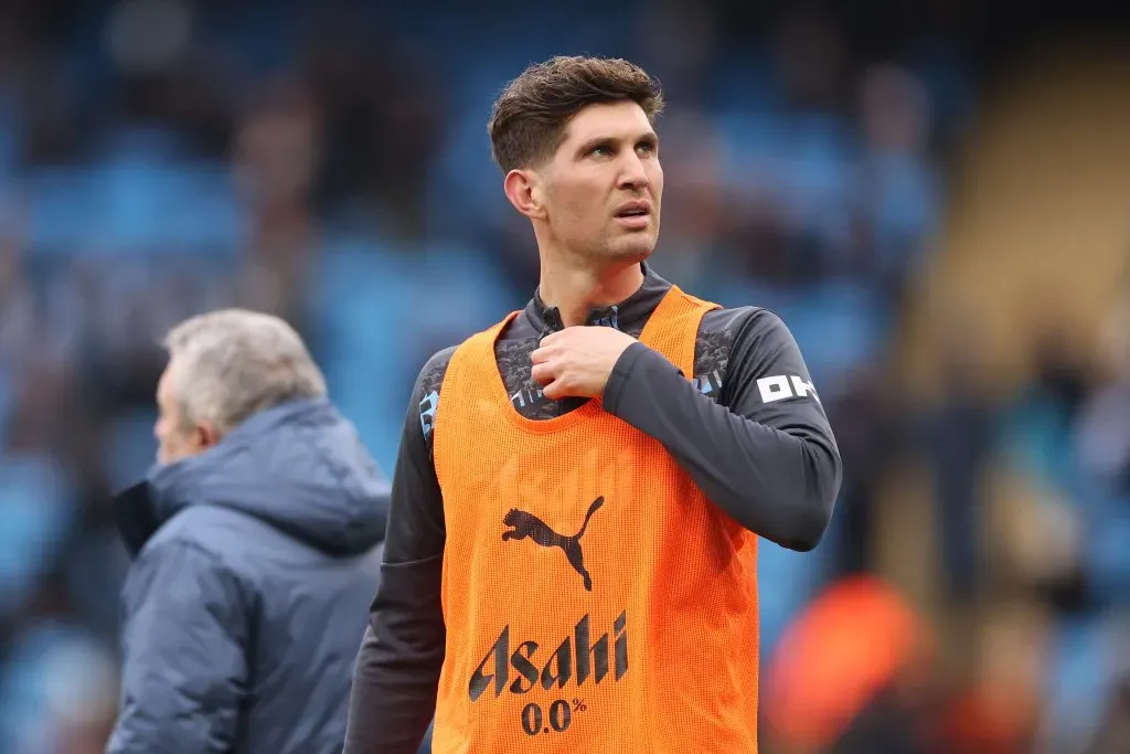 John Stones pelo Manchester City. (Photo by Carl Recine/Getty Images)