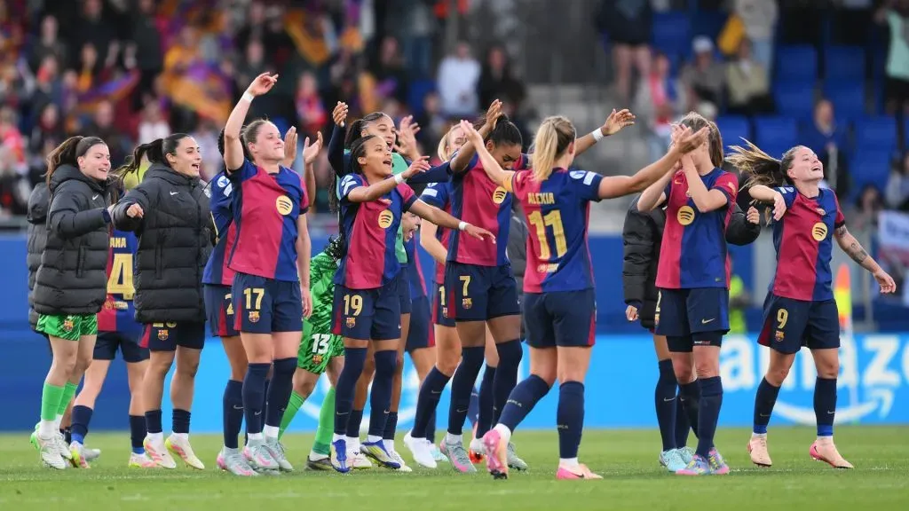 Jogadoras do Barcelona (Photo by David Ramos/Getty Images)