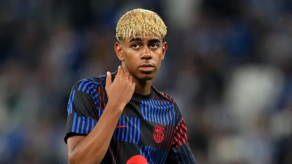 Lamine Yamal pelo Barcelona