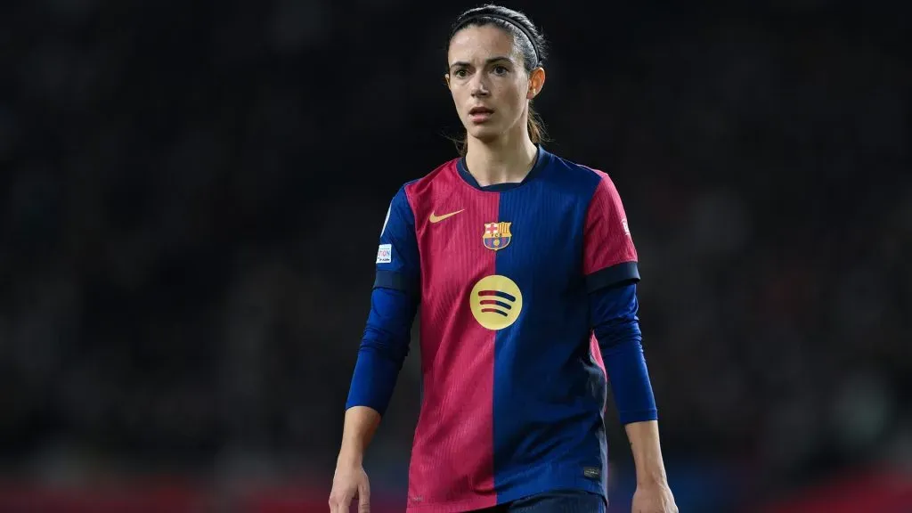 Aitana Bonmati atuando pelo Barcelona (Photo by David Ramos/Getty Images)