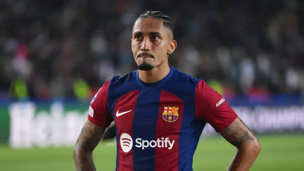 Raphinha pelo Barcelona