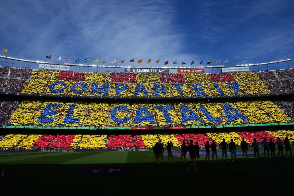 Estádio Camp Nou. (Photo by Alex Caparros/Getty Images)