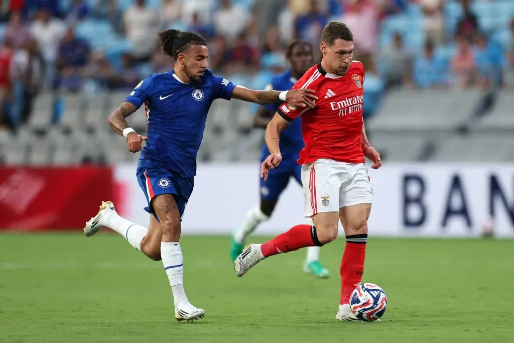 Partida entre Chelsea e Benfica no Mundial de Clubes. (Photo by Buda Mendes/Getty Images)