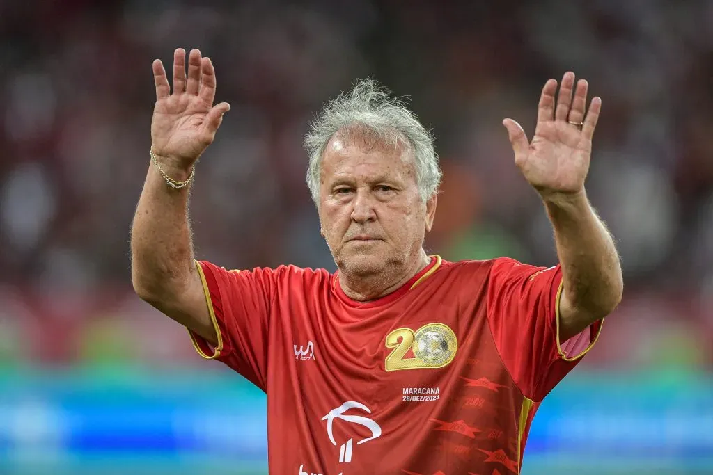 Zico é ídolo máximo do Flamengo. Foto: Thiago Ribeiro/AGIF
