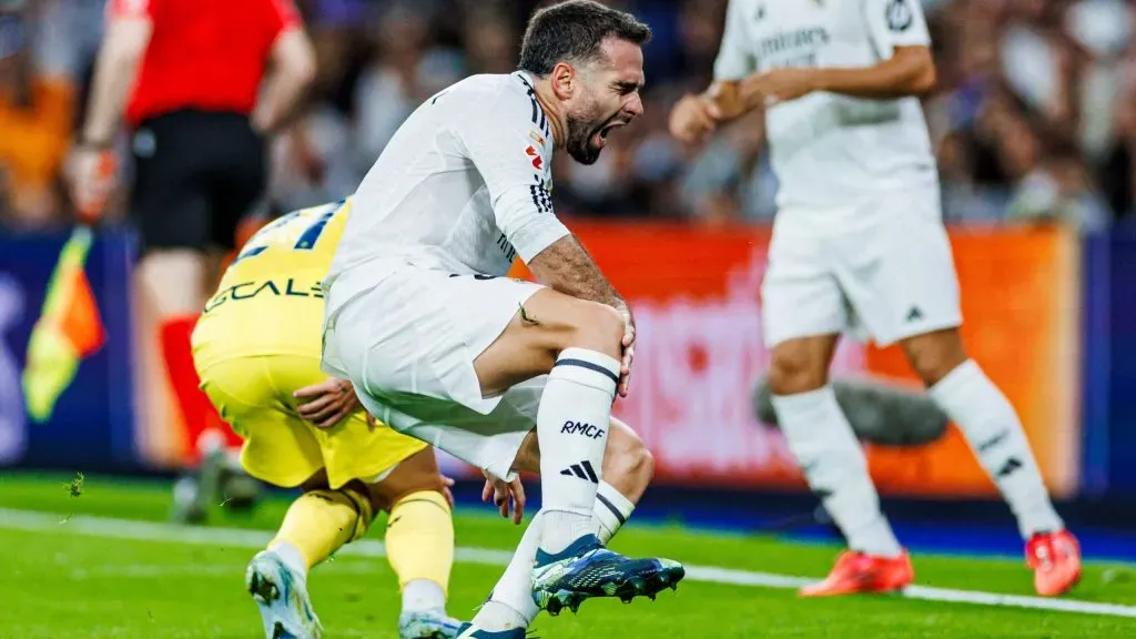 Lesão de Dani Carvajal no Real Madrid. Foto: Reprodução