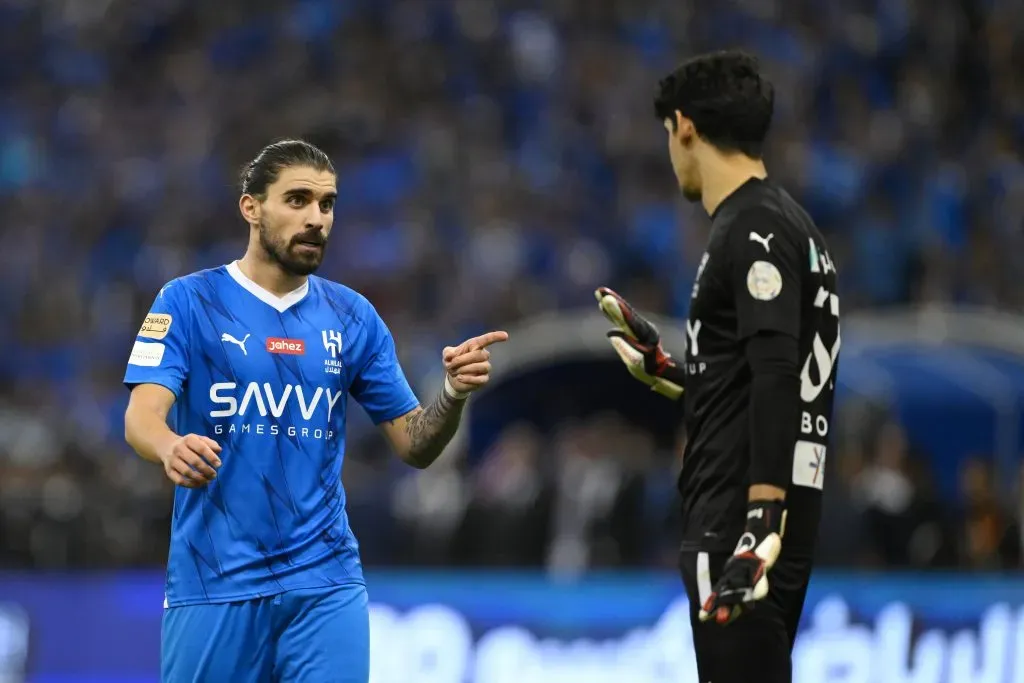 Rúben Neves e Bounou pelo Al-Hilal (Photo by Michael Regan/Getty Images)